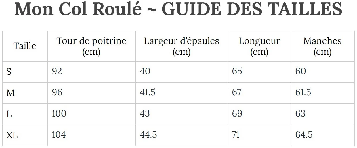 Pull Laine Col Roulé Homme Noir – Image 4