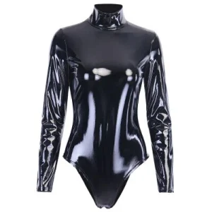 Body Simili Cuir Femme