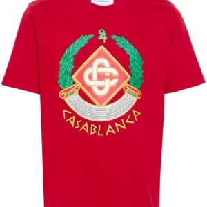 CASABLANCA - T-shirt casa crest