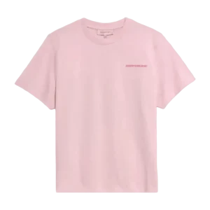GERTRUDE - T-shirt imprimé dos Leolina Geometry Blush