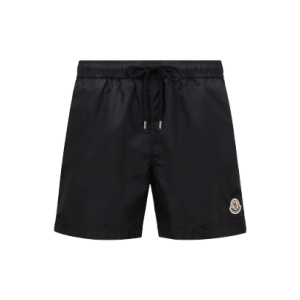 MONCLER - SHORT DE BAIN À LOGO Noir
